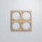 Ekena Millwork Extra Small Wembley Decorative Fretwork Wood Wall Panels, Red Oak, 7 3/8"W x 7 3/8"H x 3/8"T WALW08X08X0375WEMRO - alternate 2